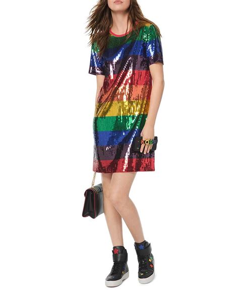 michael kors rainbow t shirt|michael kors rainbow outfit.